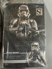 Star Wars Stormtrooper Chrome Ver MMS615 - Hot Toys 1 6 Scale Action Figure NEW