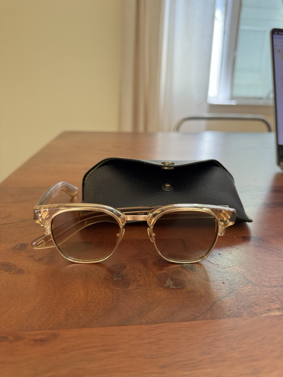 NEW* MOSCOT Tinif Cinnamon Gold Sunglasses | eBay