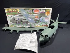 Tim Mee Plastics C-130 Hercules Gunship 21 Piece Playset 62750 Incomplete As Is