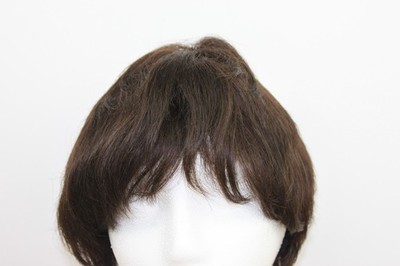 Motown Tress Wig 100% Human HAIR Short Dark Brown H-BOM Color #2