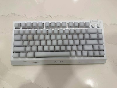 Razer BlackWidow V4 75% Mechanical Gaming Keyboard - White