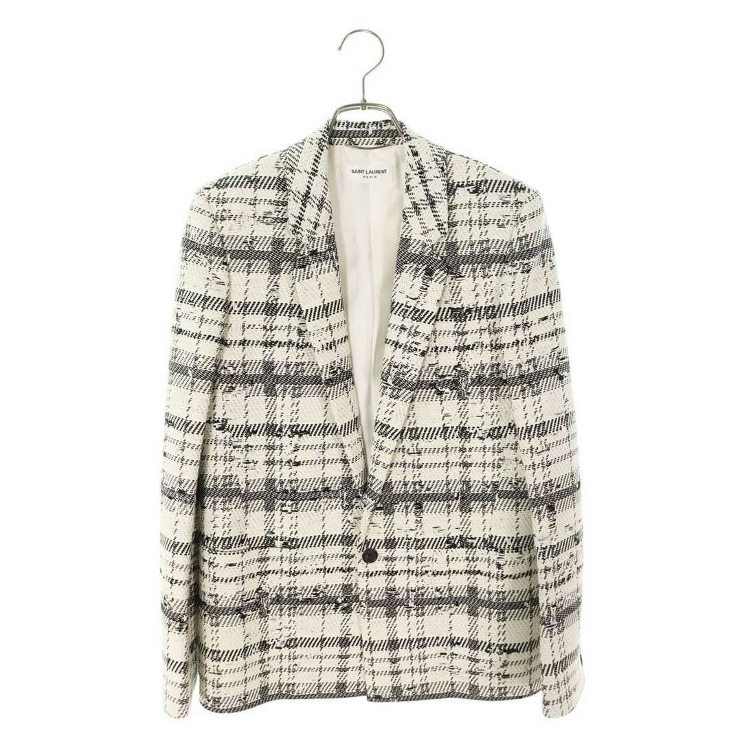 Saint Laurent Paris 21SS 64461 Y1C66 tweed design giacca uomo 42 usato76d