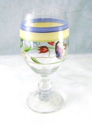 Studio Nova PROVENCE Garten 16 Oz Glas Goblet(s) Höhe 7 3/8'' EXZELLENT