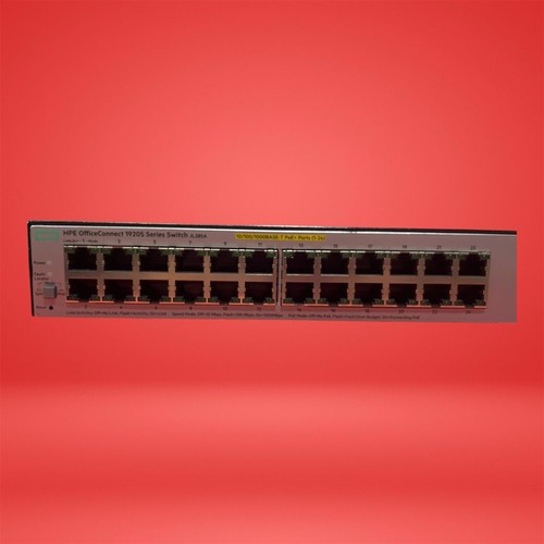HP OfficeConnect 1920S 24-Port Gigabit PoE+ Managed Switch JL382A - Picture 4 of 4