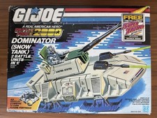 Dominator Snow Tank 1987 Battle Force 2000 G.I. JOE Vintage NEW SEALED GI Joe