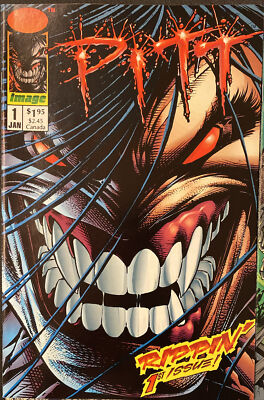PITT #1 2 9 11 12 + IN THE BLOOD ONE-SHOT IMAGE COMIC BOOK DALE
