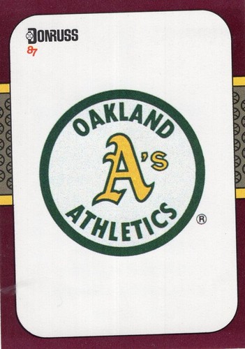 OAKLAND A's Athletics BASEBALL CARDS Lot of 100-125 Different Cards SHIPS FREE! - Picture 2 of 4