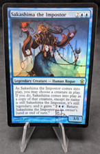 Sakashima the Imposter FOIL - MTG - Champions of Kamigawa Signed by R.K. Post LP