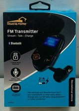 Road  Home RVP187 Bluetooth FM Transmitter Charger. Usb Stream Talk  Charge 