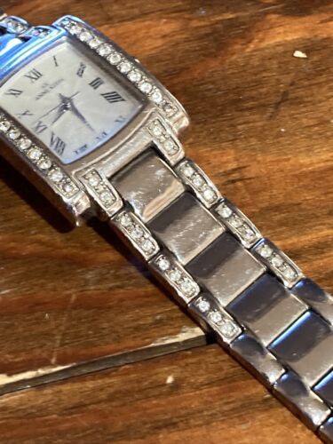 Anne Klein Women's Silver Tone Watch 10/7127sp Rhinestone case & Band Works - Picture 4 of 8