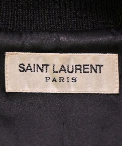 SAINT LAURENT PARIS Varsity Jackets Black S 2200525130017 - Picture 3 of 10