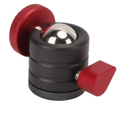 Mini Ball Head Adapter Aluminium Alloy 360 Degree Rotation Ball Head Mount W VIS - Zdjęcie 5 z 12