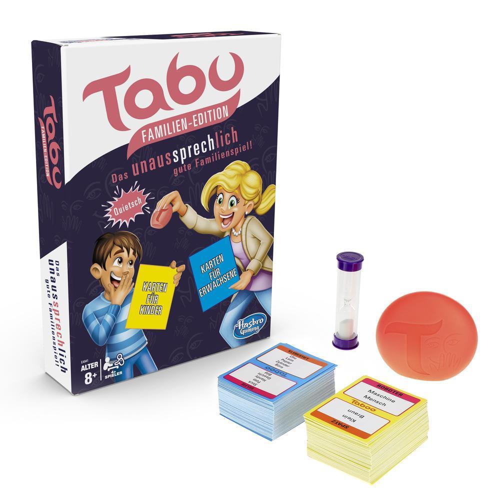 Lustige Begriffe Für Tabu Hasbro Tabu Familienedition NEU Partyspiel Begriffe Wörter Spiel