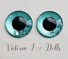 Blythe Doll Eyechips Glitter Furby Eye Chips 14mm Custom Furby Ooak Blythe BJD