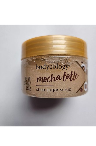 Bodycology Shea Sugar Scrub Women MOCHA LATTE 5.29 OZ for daily rejuvenation
