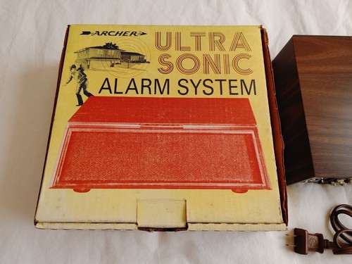 Archer Ultra Sonic Alarm System Radio Shack Tandy 275-461 BP-2952 EUC Vintage - Picture 7 of 13