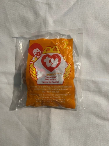 Ty McDonalds Teenie Beanie Baby "Bongo" 1998 Vintage Collectible #2