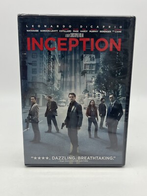 Inception (DVD, 2010) Leonardo DiCaprio, Ellen Page, Michael Caine, Brand NEW!