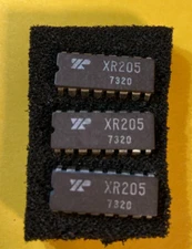 EXAR XR205 Set of 3 RARE