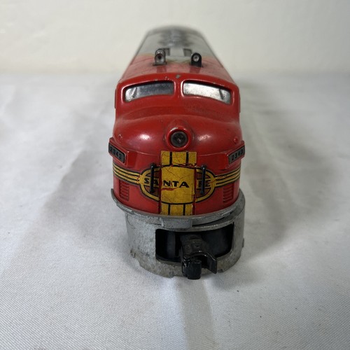 VTG Lionel #2343 Sante Fe Diesel Locomotive Set of 2 Postwar - Picture 12 of 14