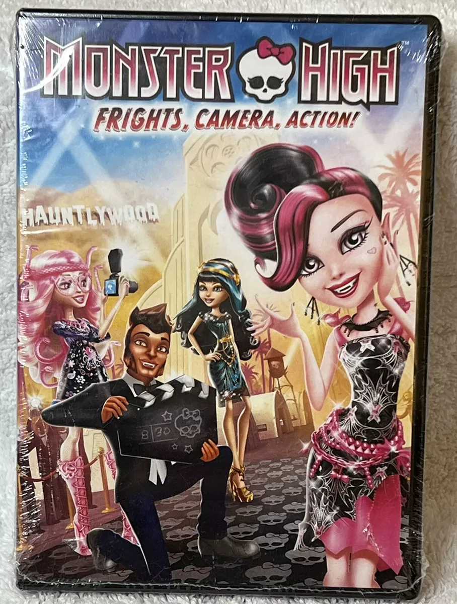 Monster High Frights Camera Action DVD New Clawdeen Wolf