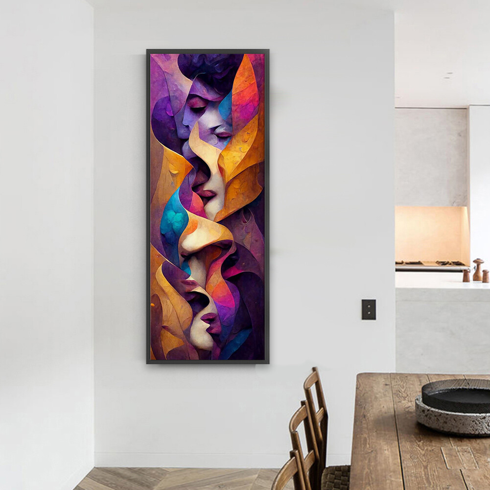 5D DIY Full Square Drill Diamond Painting Abstract Art Kit Home Decor 35x85cm eBay