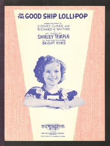 On The Good Ship Lollipop 1962 SHIRLEY TEMPLE Movie Song ...