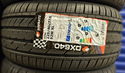 2X NEW DAVANTI DX640 225/40 ZR18 XL 92W CAR TYRES 225 40 18
