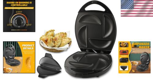 Large Electric Empanada and Dumpling Maker: Non-Stick, Fast & Easy Cleaning - Picture 2 of 8