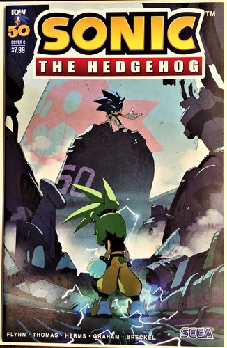 SONIC The HEDGEHOG Comic Book IDW #50 Cover C April 2022 Bagged & Boarded NEW - Picture 3 of 4