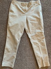 Vince Camuto 12 Gray Knit Dress Pants Slacks Slim Leg Ankle INSEAM 29"