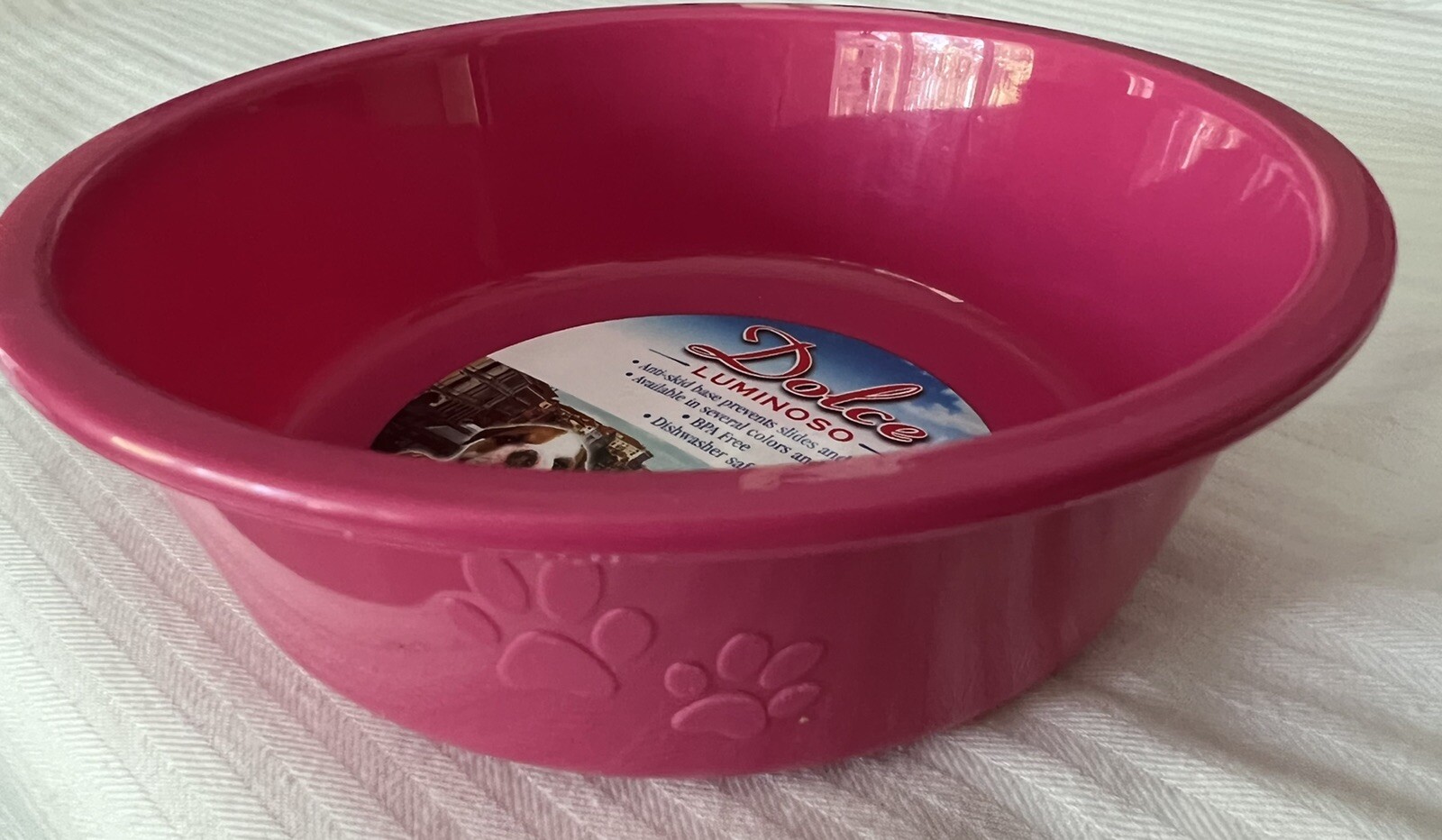 Loving Pets Dolce Luminoso Small Pink Bowl eBay
