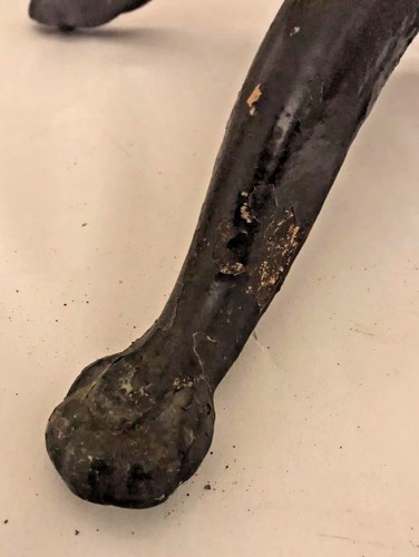 Excellent American Painted Game Wheel Folk Art Table Top Size Strong Colors - Picture 6 of 12