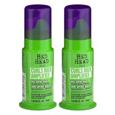 pack of 2 TIGI Bed Head Curls Rock Amplifier Mega Shaping Hair Cream 1.45 oz