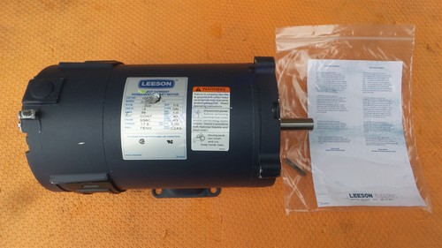 Leeson 108047.00 Permanent Magnet DC Motor C4D17NK7G 12V 12 VDC 1800 RPM 56C NEW