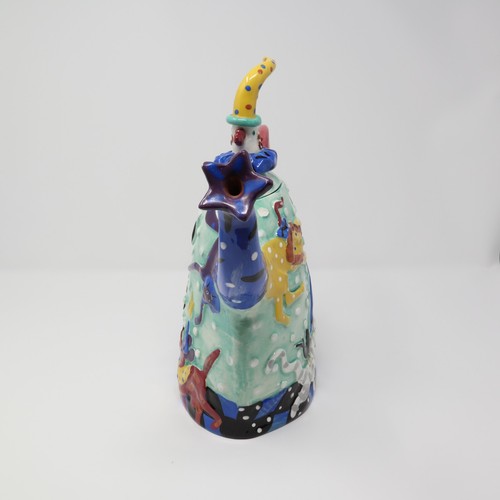 Dana Simson Teapot Ceramic My Life As A Circus Clown Signed 21/65 RARE 1996 - Picture 6 of 12
