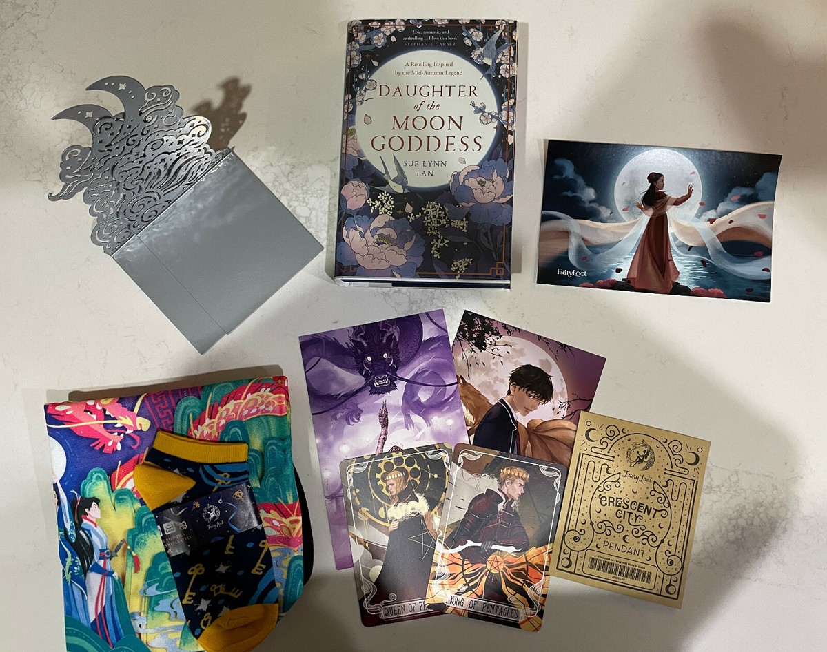 Fairyloot Daughter of the Moon Goddess Signed Sue Lynn Tan Spray