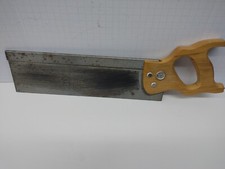 vintage 14" Henry Disston back saw made in USA