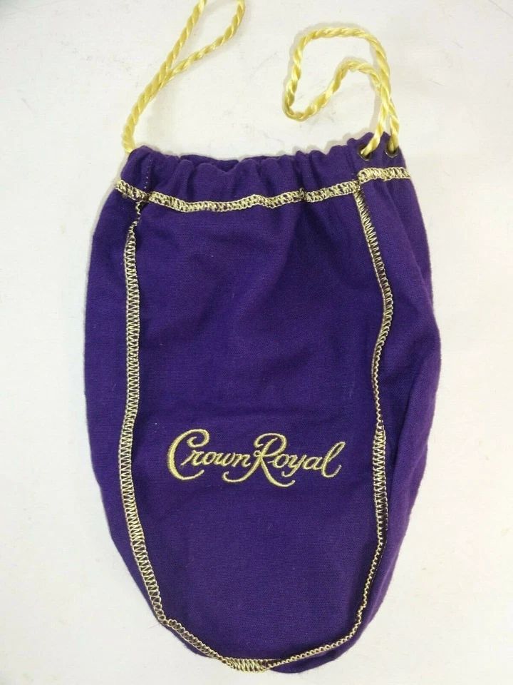Lote de 10 Bolsas Crown Royal 9" Púrpura Cordón Tamaño Mediano Foto 4 de 4