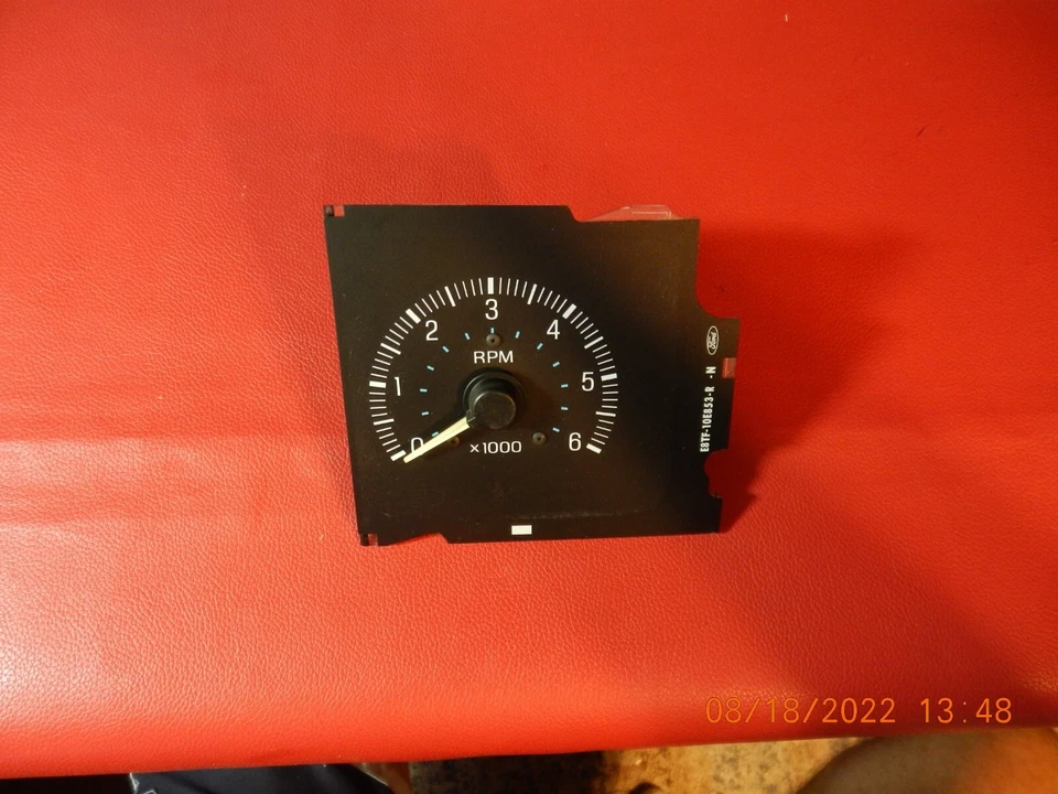 1987 1991 Ford Truck Bronco f150 F250 F350 OEM Gauge Cluster RPM TACHOMETER 88 Foto 2 de 4