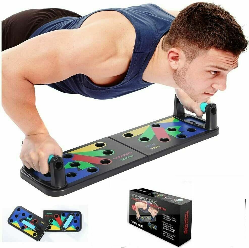 Tavola Push Up 9 In 1 - Sistema Di Sagomatura Per Fitness E Palestra