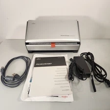 Fujitsu ScanSnap S1500 Color Duplex Document Scanner w/Power Adapter & USB Cable