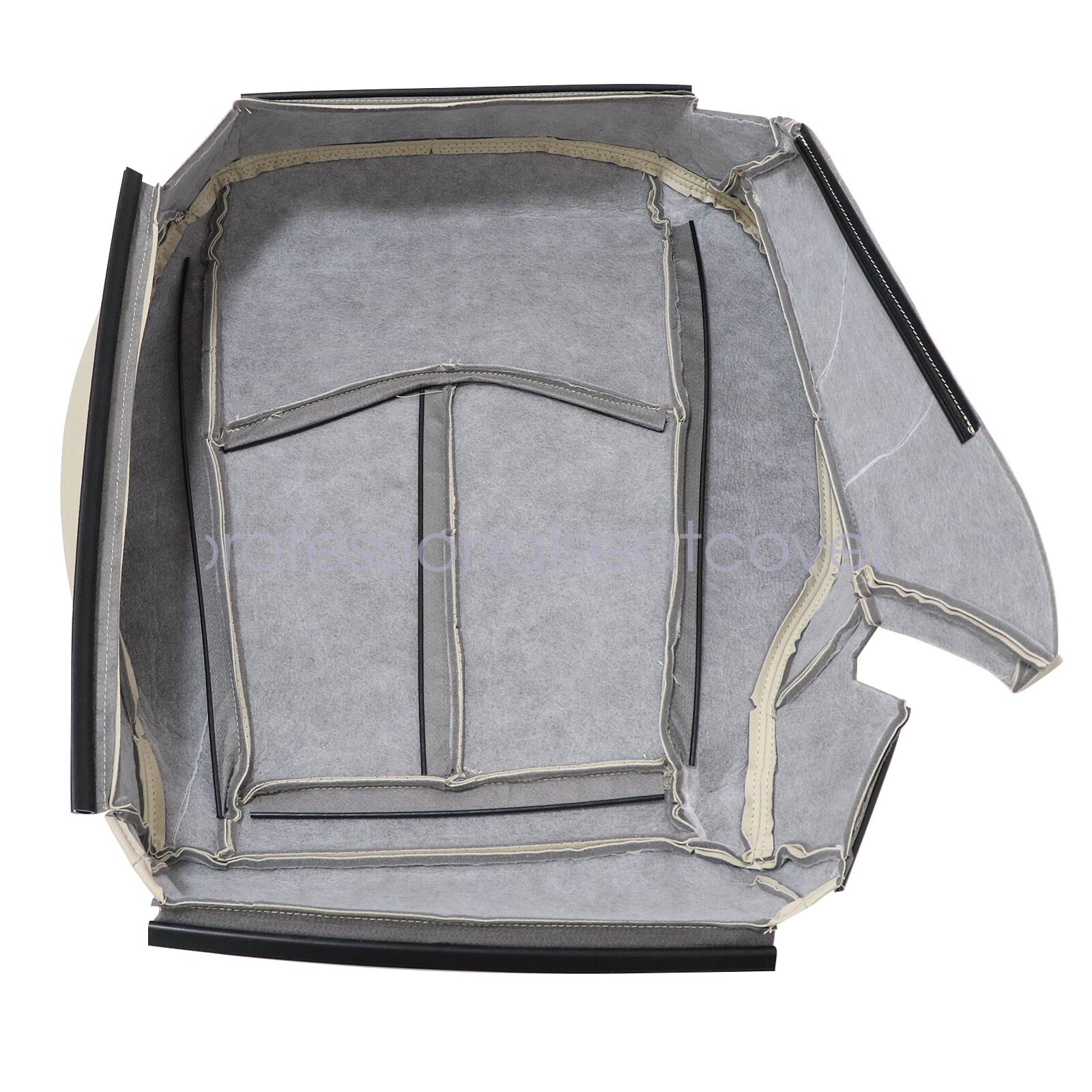 For 2003-2009 Mercedes Benz E320 W211 Driver Passenger Lower Top Seat Cover Tan