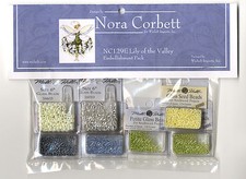 Cross Stitch  Nora Corbett Embellishment Pack for Lily of the Valley NC129E