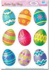 Easter Egg Window Clings Easter Decoration Egg Easter Window Decorations