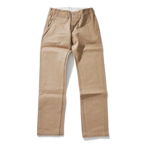 Samurai Jeans SJ42CP Heavy Selvage Chino Pants Sulfur Dyed Men's size - Picture 5 of 10