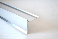 Ortblech Ortgang Ortgangblech Dachblech Dach Alu Aluminium 2m lang 0,8 mm stark