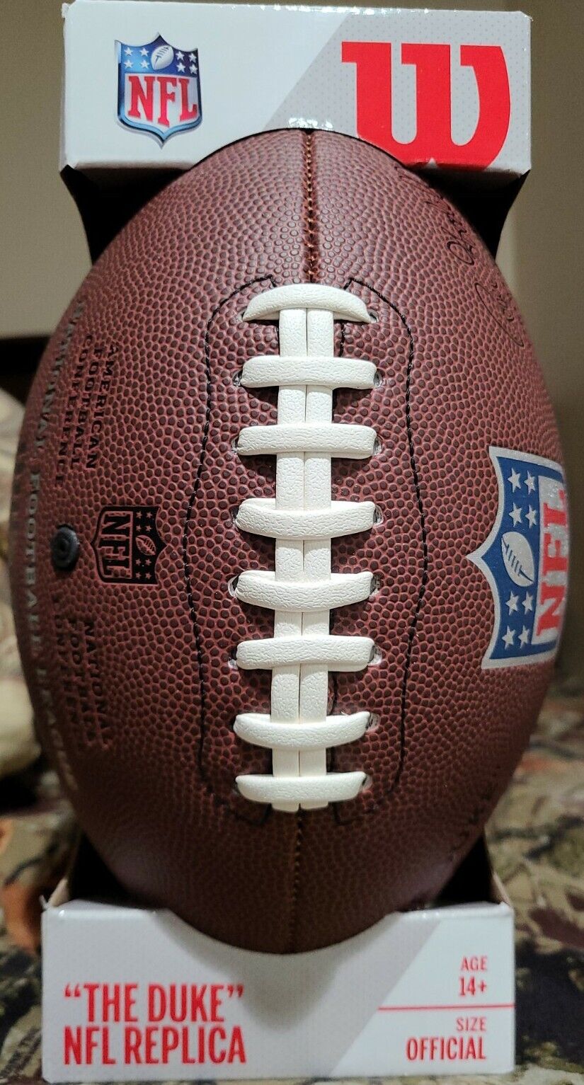 Wilson The Duke NFL Replica Ball - Official Size for sale online | eBay