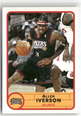 2003-04 Bazooka #3b Allen Iverson Away  FIND! 618