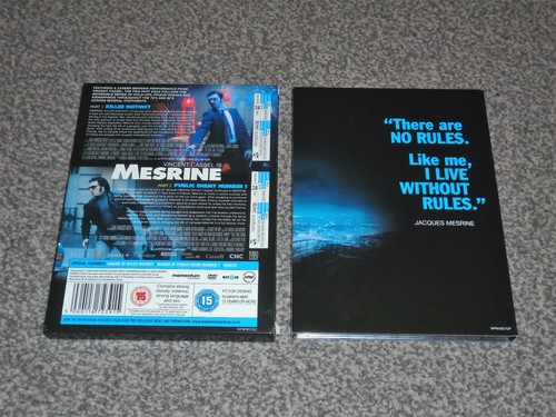 MESRINE : PART 1 & 2 - VINCENT CASSEL TV SAGA 2 DISC DVD SET - VGC (FREE UK P&P) - 第 4/5 張圖片